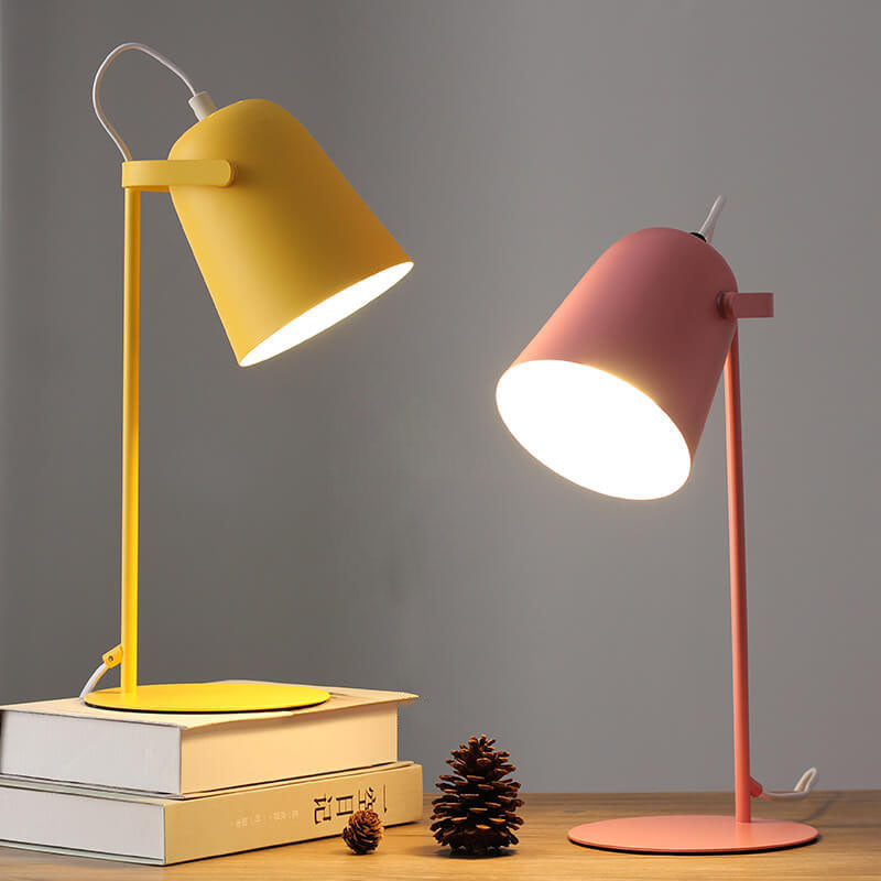 Sol Nordic Macaron Mushroom Table Lamp | Retro Minimalist Bedside Desk Light