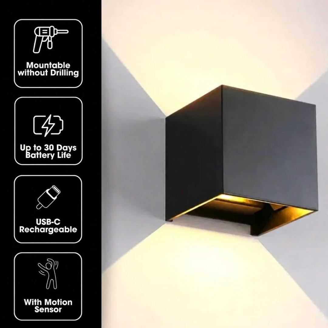 Nero Smart LED Wall Light | Wireless Motion Sensor Light for Living Room