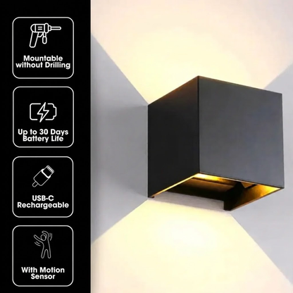 Nero Smart LED Wall Light | Wireless Motion Sensor Light for Living Room