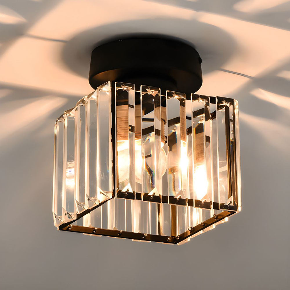 Sol Minimalist Square Flush Ceiling Light | Ultra-Thin Modern LED Panel Lamp