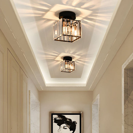 Sol Minimalist Square Flush Ceiling Light | Ultra-Thin Modern LED Panel Lamp