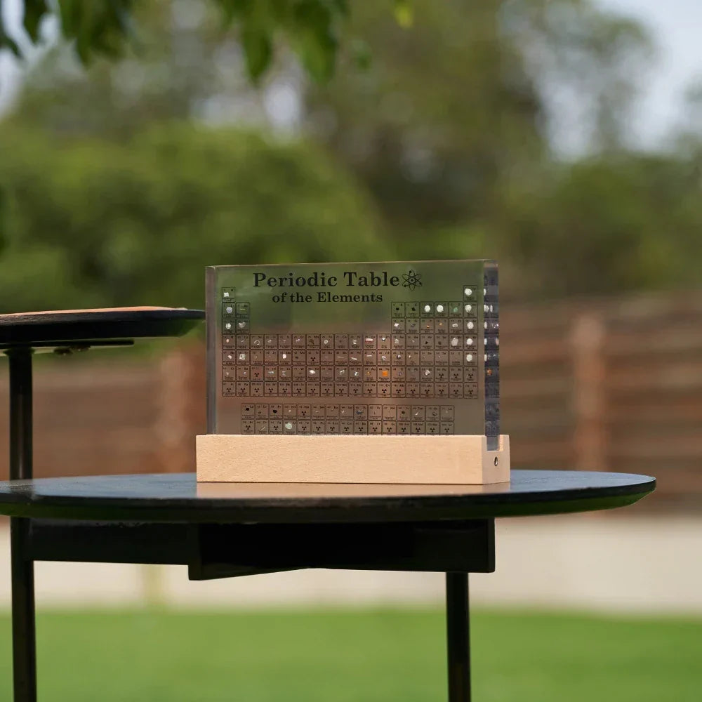 Periodic Table Display | Real Elements Acrylic Desk Display