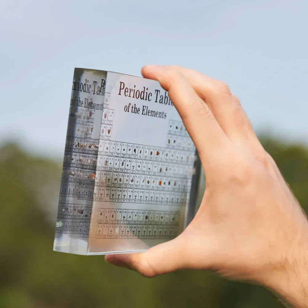 Periodic Table Display | Real Elements Acrylic Desk Display