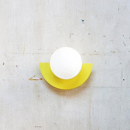 Sol Aurora Half Moon Wall Light | Modern Backlit LED Crescent Sconce for Living Room