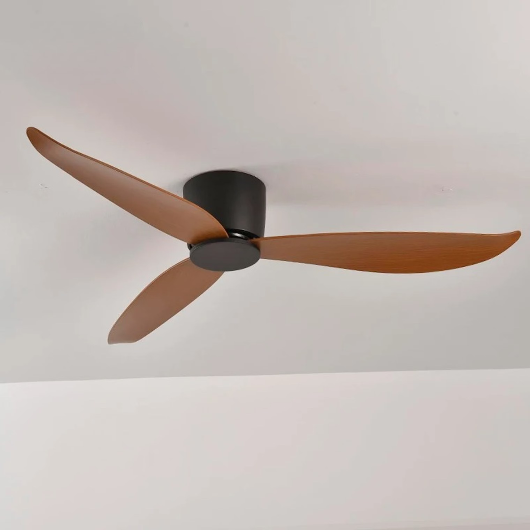 Ceiling Fan with Light | Dimmable LED Ceiling Light with Remote Control