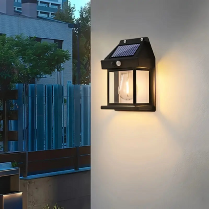 Sol Solar Up & Down Wall Light | Waterproof Outdoor LED Sconce for Fence & Patio