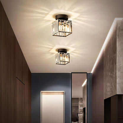 Sol Minimalist Square Flush Ceiling Light | Ultra-Thin Modern LED Panel Lamp