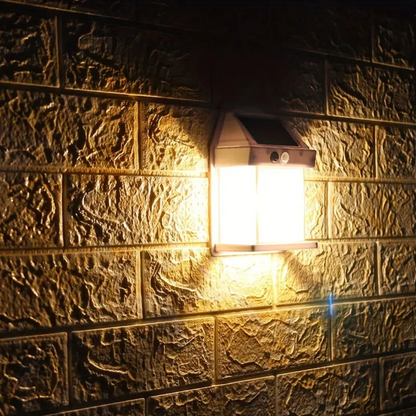 Sol Solar Up & Down Wall Light | Waterproof Outdoor LED Sconce for Fence & Patio