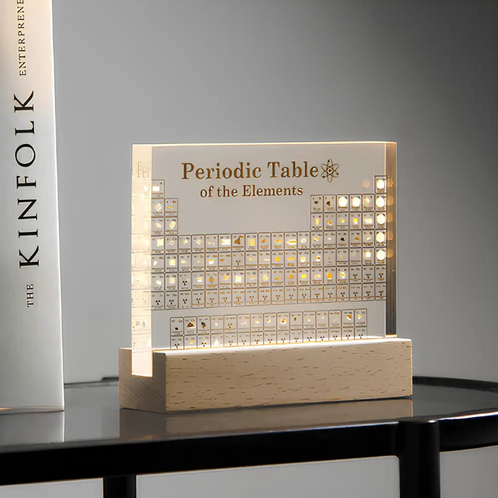 Periodic Table Display | Real Elements Acrylic Desk Display
