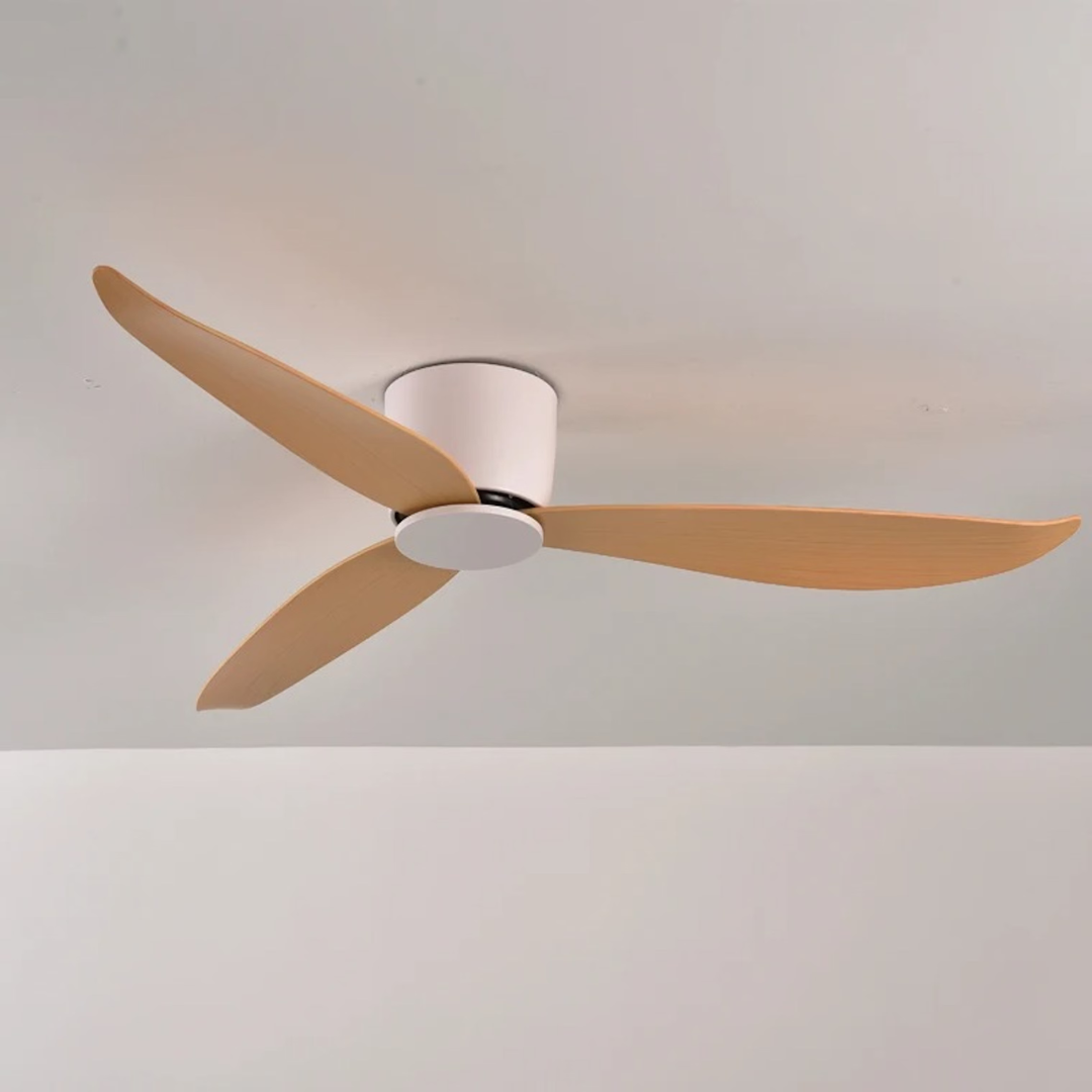 Ceiling Fan with Light | Dimmable LED Ceiling Light with Remote Control