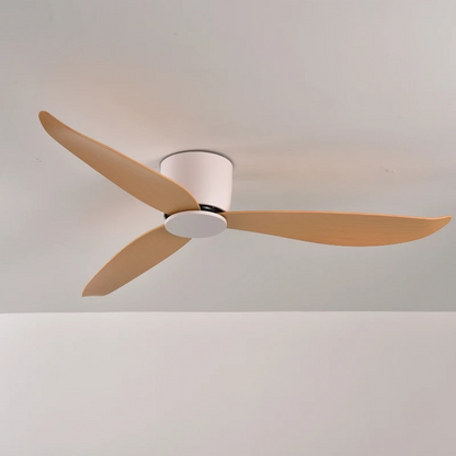 Ceiling Fan with Light | Dimmable LED Ceiling Light with Remote Control