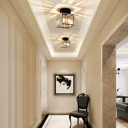 Sol Minimalist Square Flush Ceiling Light | Ultra-Thin Modern LED Panel Lamp