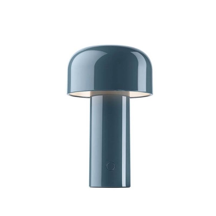 Sol Cordless Metal Mushroom Table Lamp | Rechargeable Dimmable Bedside Night Light