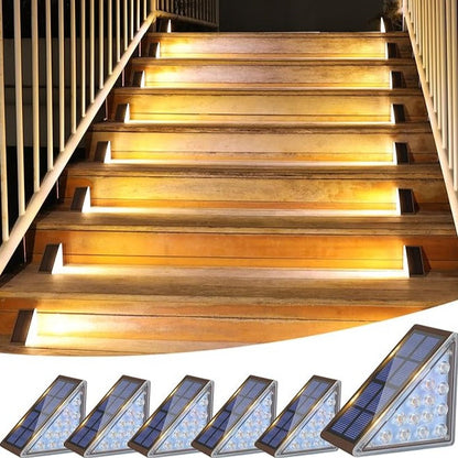 Outdoor Solar Path Lights | Waterproof LED Garden Pathway Lamps