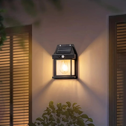 Sol Solar Up & Down Wall Light | Waterproof Outdoor LED Sconce for Fence & Patio