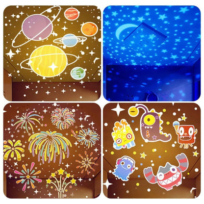 Sol Rotating Star Projector Night Light | 360° Rotating LED Galaxy Lamp for Kids Bedroom