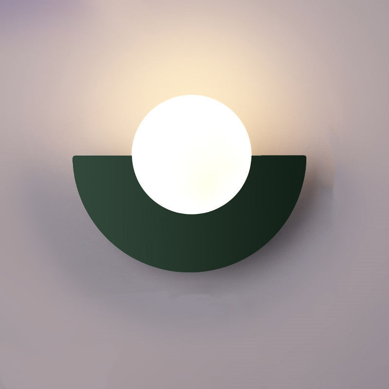 Sol Aurora Half Moon Wall Light | Modern Backlit LED Crescent Sconce for Living Room