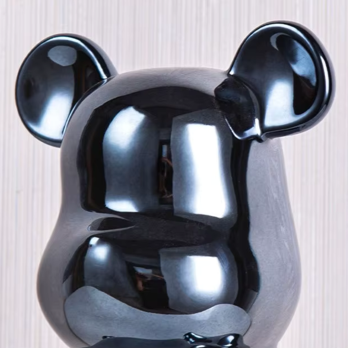 Abstract Bear Sculpture | Modern Resin Animal Statue for Home Decor