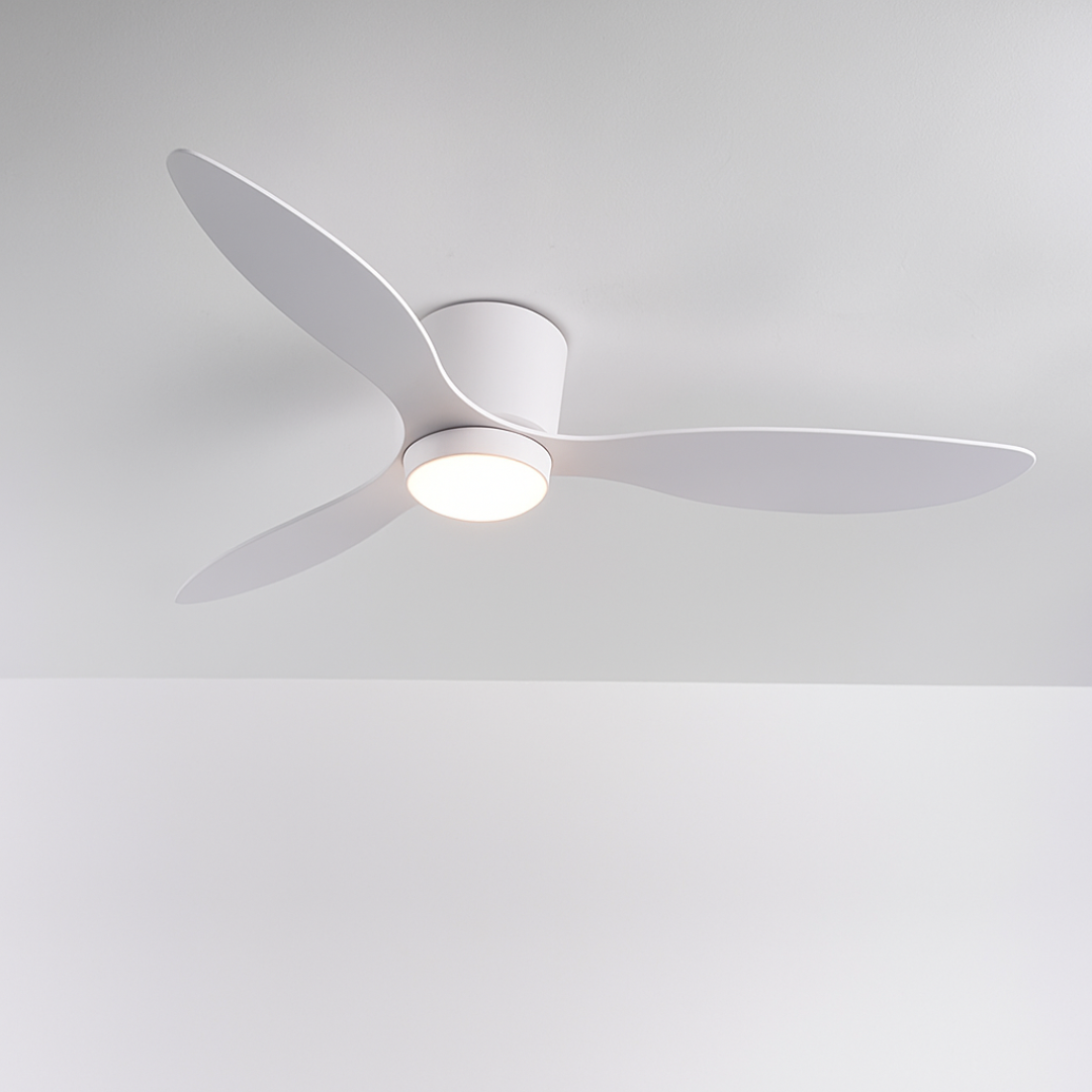 Ceiling Fan with Light | Dimmable LED Ceiling Light with Remote Control