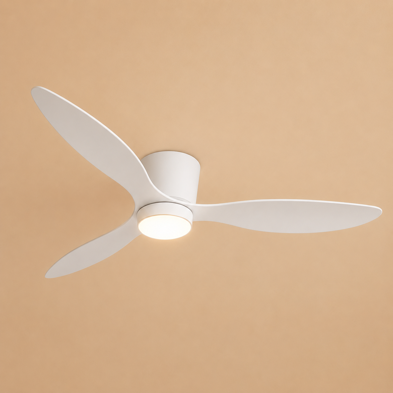 Ceiling Fan with Light | Dimmable LED Ceiling Light with Remote Control