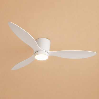 Ceiling Fan with Light | Dimmable LED Ceiling Light with Remote Control
