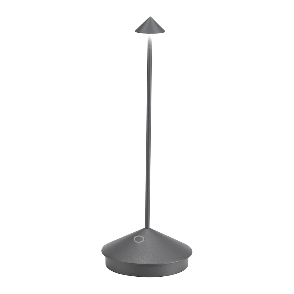 Sol Crystal Column Table Lamp | Modern Dimmable LED Bedside Night Light