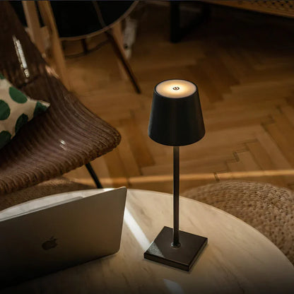 Sol Nordic Aura Table Lamp | Modern Dimmable LED Bedside Accent Light