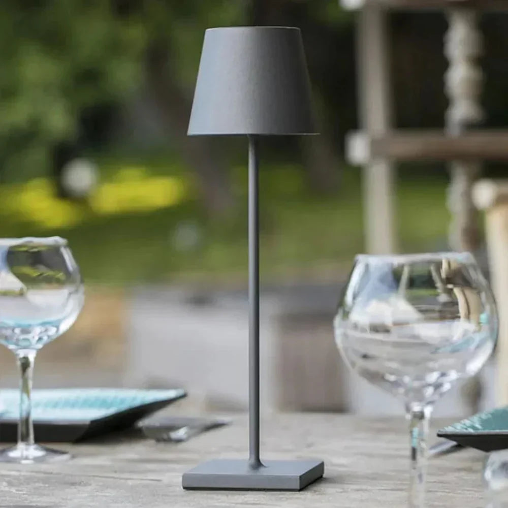 Sol Nordic Aura Table Lamp | Modern Dimmable LED Bedside Accent Light