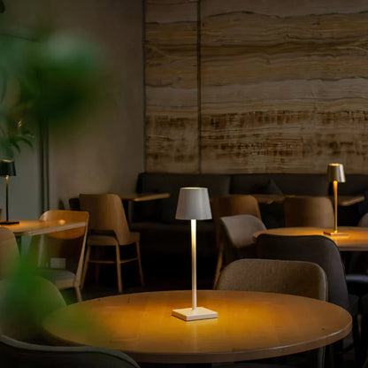 Sol Nordic Aura Table Lamp | Modern Dimmable LED Bedside Accent Light