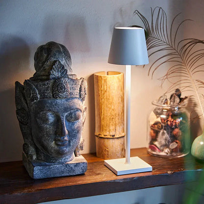 Sol Nordic Aura Table Lamp | Modern Dimmable LED Bedside Accent Light