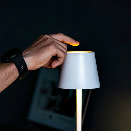 Sol Nordic Aura Table Lamp | Modern Dimmable LED Bedside Accent Light