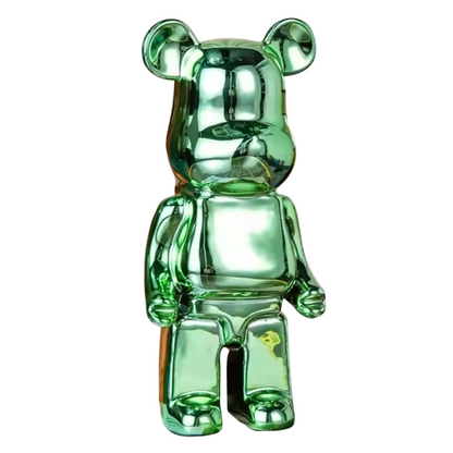 Abstract Bear Sculpture | Modern Resin Animal Statue for Home Decor