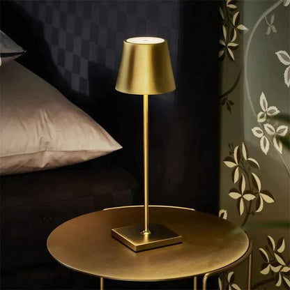 Sol Nordic Aura Table Lamp | Modern Dimmable LED Bedside Accent Light