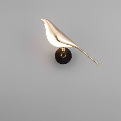 Sol Origami Bird LED Wall Light | Modern Nordic Perched Bird Sconce for Living Room
