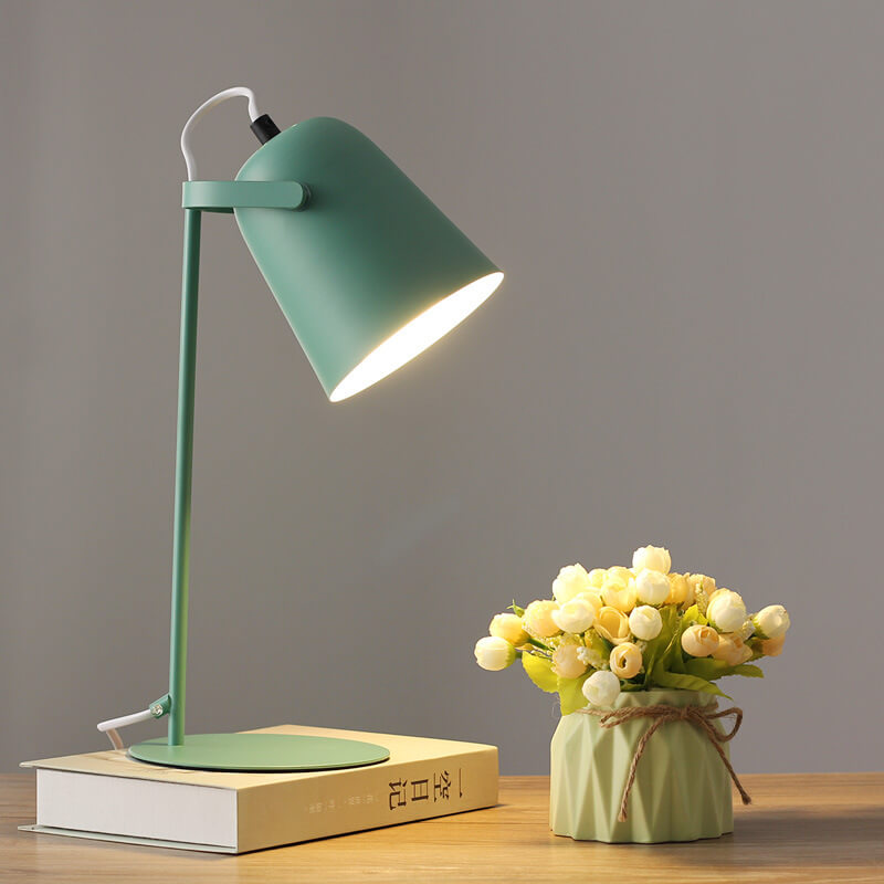 Sol Nordic Macaron Mushroom Table Lamp | Retro Minimalist Bedside Desk Light
