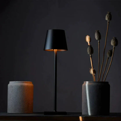 Sol Nordic Aura Table Lamp | Modern Dimmable LED Bedside Accent Light