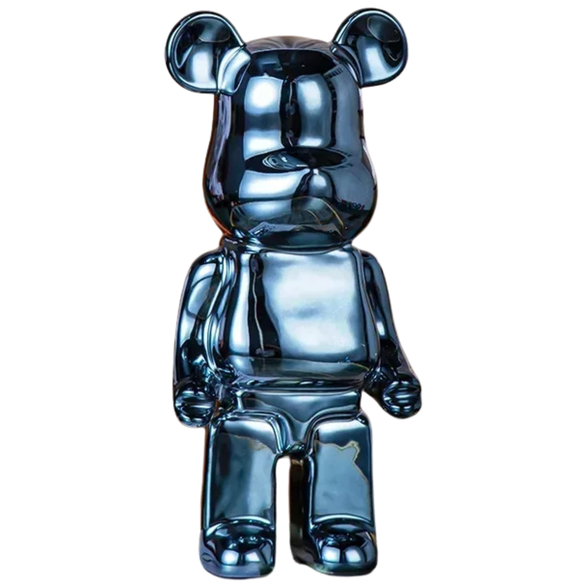 Abstract Bear Sculpture | Modern Resin Animal Statue for Home Decor