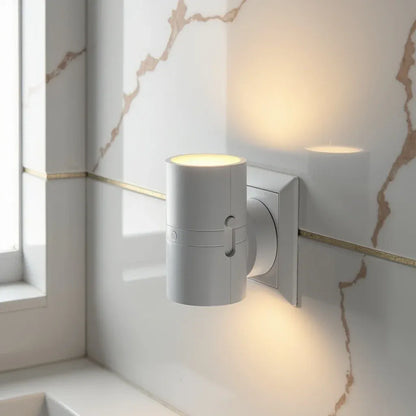Sol Lunar Eclipse Wall Light | Modern Backlit LED Sconce for Living Room
