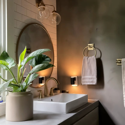 Sol Lunar Eclipse Wall Light | Modern Backlit LED Sconce for Living Room