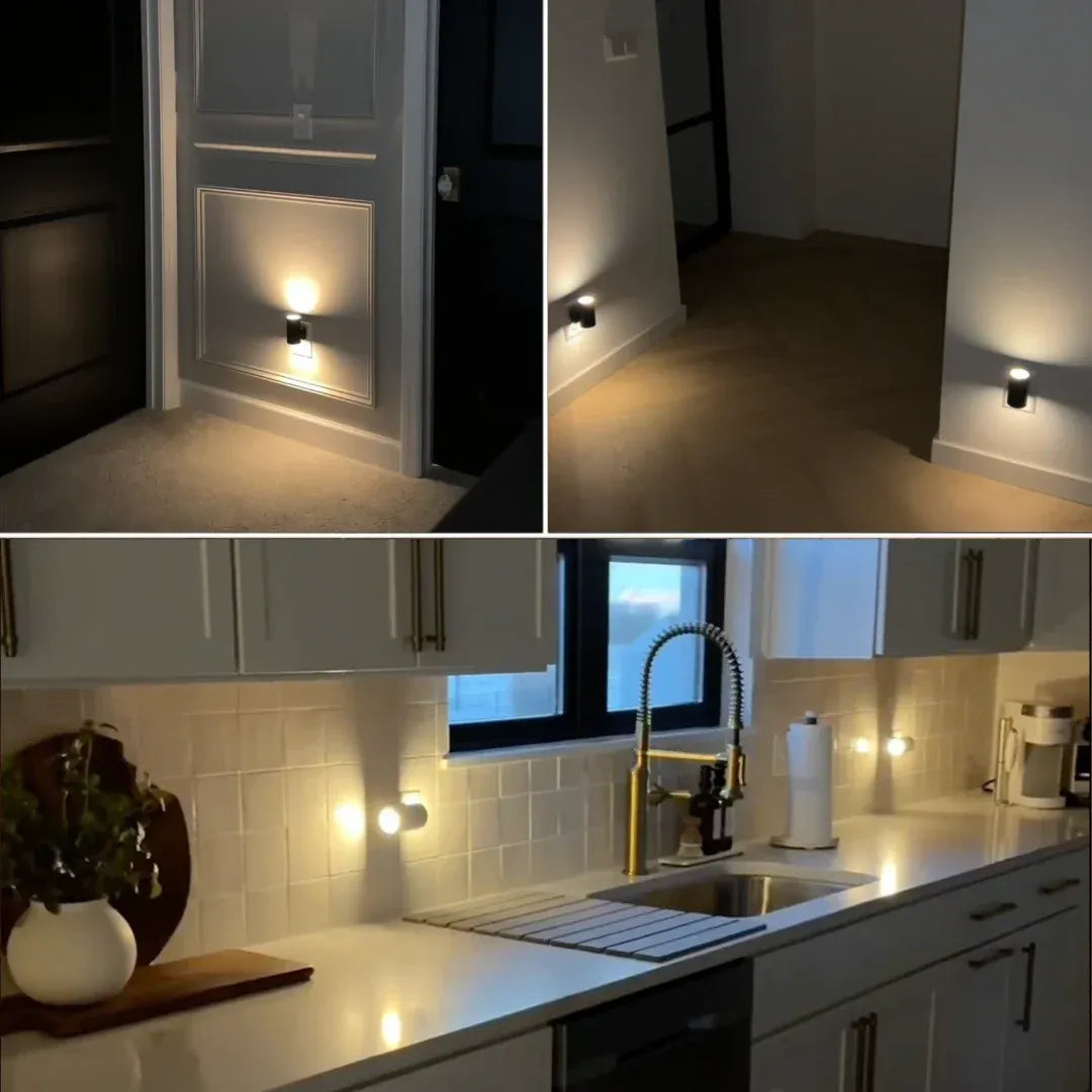Sol Lunar Eclipse Wall Light | Modern Backlit LED Sconce for Living Room