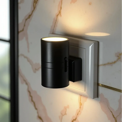 Sol Lunar Eclipse Wall Light | Modern Backlit LED Sconce for Living Room