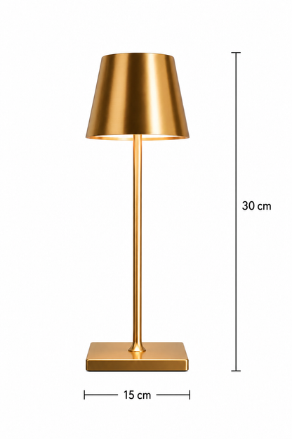 Sol Nordic Aura Table Lamp | Modern Dimmable LED Bedside Accent Light