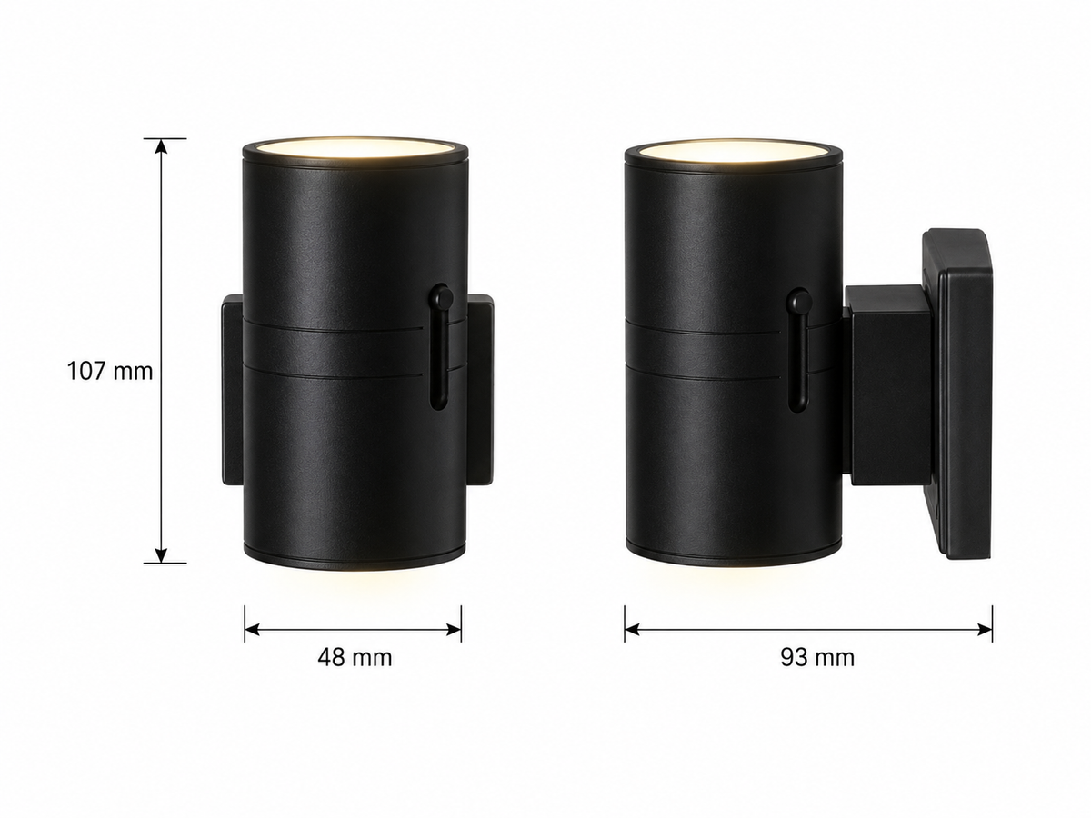 Sol Lunar Eclipse Wall Light | Modern Backlit LED Sconce for Living Room