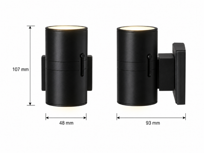 Sol Lunar Eclipse Wall Light | Modern Backlit LED Sconce for Living Room