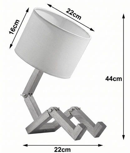 Sol Modern Bedside Wall Lamp with Shelf | 2-in-1 LED Reading Light with USB Charger