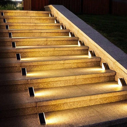 Outdoor Solar Path Lights | Waterproof LED Garden Pathway Lamps
