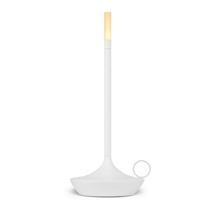 Sol Candlestick Cordless Table Lamp | Retro Rechargeable LED Bedside Night Light